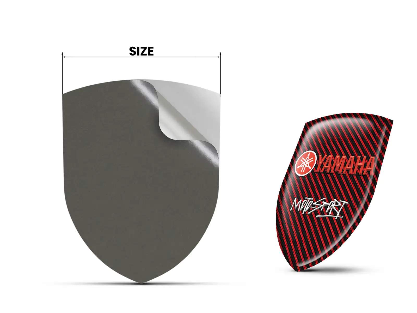 Yamaha Domed Badges Lasting Max Stylish Pro Performance